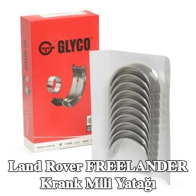 GLYCO Çelik tabanlı alüminyum alaşımlı krank mili yatağı — Land Rover Freelander