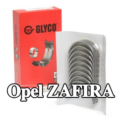 GLYCO محمل العمود المرفقي من سبائك الألومنيوم على قاعدة فولاذية — Opel Zafira