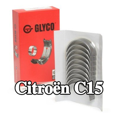 GLYCO محمل العمود المرفقي من سبائك الألومنيوم على قاعدة فولاذية — Citroën C15