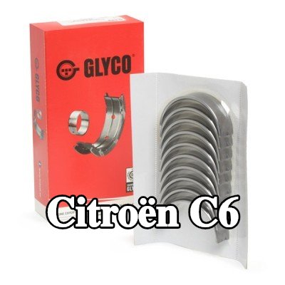 GLYCO محمل العمود المرفقي من سبائك الألومنيوم على قاعدة فولاذية — Citroën C6
