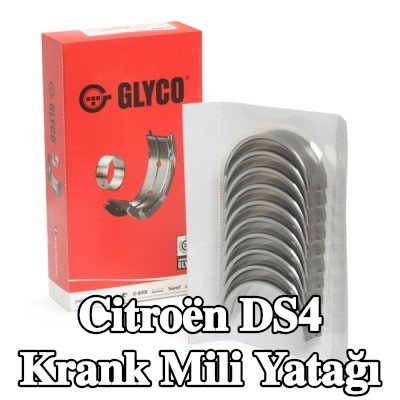 GLYCO Çelik tabanlı alüminyum alaşımlı krank mili yatağı — 2011 Citroën Ds4