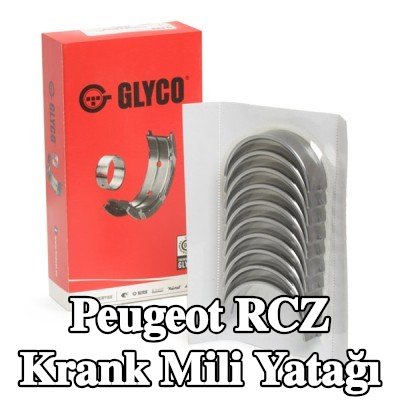 GLYCO Çelik tabanlı alüminyum alaşımlı krank mili yatağı — Peugeot Rcz