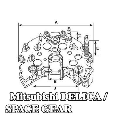 HC-Cargo المحرك، المُشغّل — Mitsubishi Delica / Space Gear
