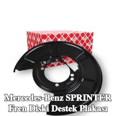 FEBI BILSTEIN Fren diski destek plakası Arka Aks Sol, Arka Aks Sağ — Mercedes-Benz Sprinter