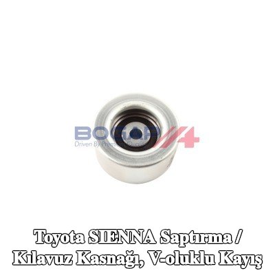 BOGAP Saptırma / kılavuz kasnağı, V-oluklu kayış — Toyota Sienna