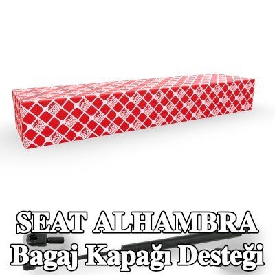 FEBI BILSTEIN Bagaj kapağı amortisörü (Her iki taraf), 593mm — 2002 SEAT Alhambra
