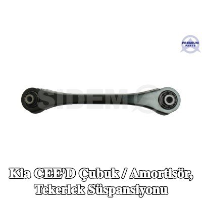 SIDEM Çubuk / Dikme, ön tekerlek süspansiyonu, Arka Aks Alt — Kia Cee'd