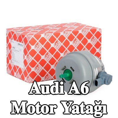 FEBI BILSTEIN Motor yatağı, sol, sıçrama koruma kapaklı — 2009 Audi A6