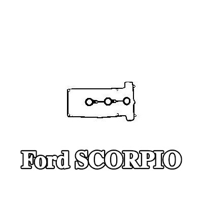 BGA مجموعة حشيات، غطاء رأس الأسطوانة — Ford Scorpio