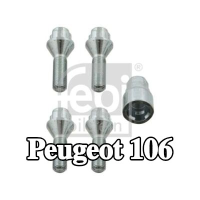 FEBI BILSTEIN مسامير تثبيت العجلات — 1995 Peugeot 106