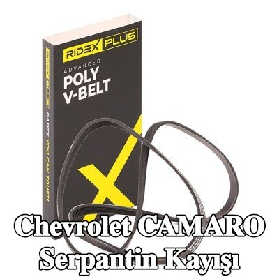 RIDEX PLUS Serpantin kayışı 1470mm, Number of ribs: 6 — Chevrolet Camaro
