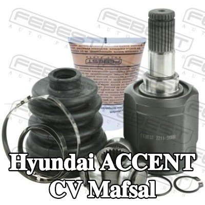 FEBEST Arka aks CV mafsalı, şanzıman tarafında — Hyundai Accent