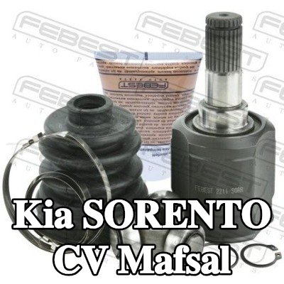 FEBEST Arka aks CV mafsalı, şanzıman tarafında — 2002 Kia Sorento
