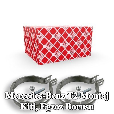 FEBI BILSTEIN Montaj Kiti, egzoz borusu — Mercedes-Benz T2