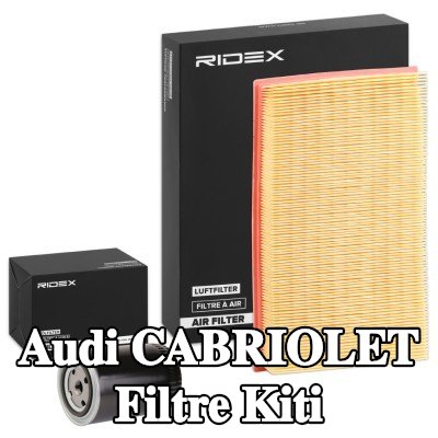 RIDEX Filtre kiti — Audi Cabriolet