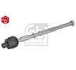 FEBI BILSTEIN İç bağlantı çubuğu OE Turbo YENİ, Sol Ön Aks, Ön Aks Sağ, 249mm, karşı somunlu — 2002 Chevrolet Spark (3)