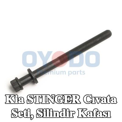 Oyodo Cıvata Kiti, silindir kafası M14, 168mm — Kia Stinger