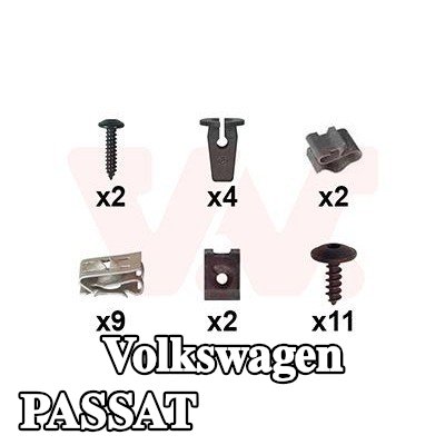 VAN WEZEL طقم التثبيت، المصد — 2012 Volkswagen Passat