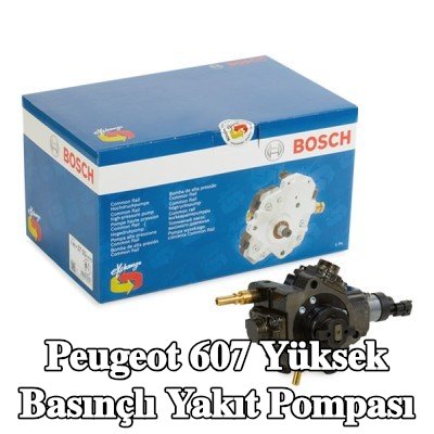 BOSCH Yüksek basınçlı yakıt pompası — 2010 Peugeot 607