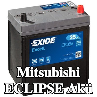 EXIDE Excell Akü — Mitsubishi Eclipse