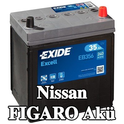 EXIDE Excell Akü — Nissan Figaro