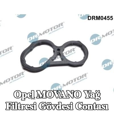 DR.MOTOR AUTOMOTIVE Yağ filtresi gövdesi contası — Opel Movano