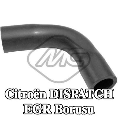 Metalcaucho EGR borusu — 2002 Citroën Dispatch