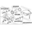 FEBEST Fren Kaliperi Braketi Seti — Chevrolet Avalanche (2)