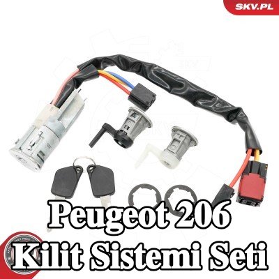 ESEN SKV Kilit sistemi seti — Peugeot 206