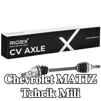 RIDEX Tahrik mili Ön Aks Sol, 616mm — Chevrolet Matiz