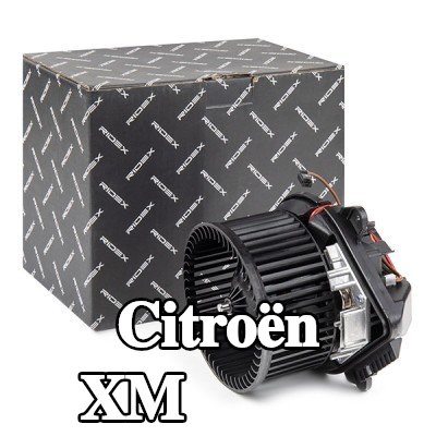 RIDEX محرك منفاخ 12V, مع منظم مدمج — 1990 Citroën Xm