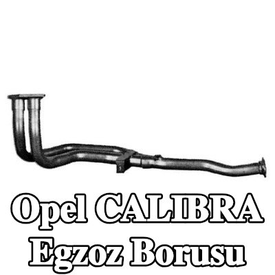 VEGAZ Egzoz Borusu — Opel Calibra