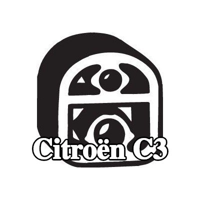 BOSAL حامل مطاطي للعادم — Citroën C3