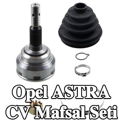 FEBI BILSTEIN Ön aks sol CV mafsal kiti, Ön Aks Sağ, Tekerlek Tarafı, somunlu, gres ile — 2002 Opel Astra