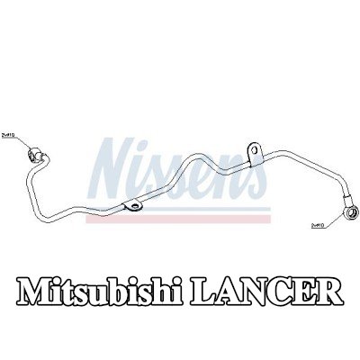 NISSENS أنبوب الزيت، الشاحن — Mitsubishi Lancer