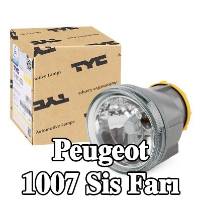 TYC Sol Sis Farı, Sağ, H1, ampul tutuculu — Peugeot 1007