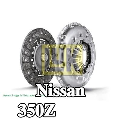LuK مجموعة القابض LuK SAC, يتطلب أدوات خاصة للتركيب, مع قرص القابض, بدون محمل تحرير القابض — Nissan 350z