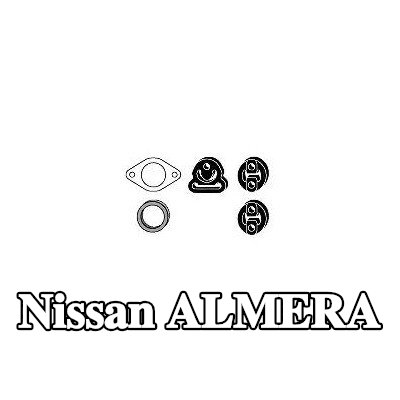 VEGAZ طقم تركيب العادم — Nissan Almera