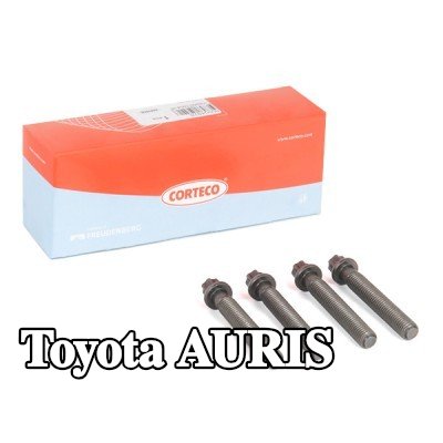 CORTECO مجموعة براغي، بكرة العمود المرفقي — Toyota Auris
