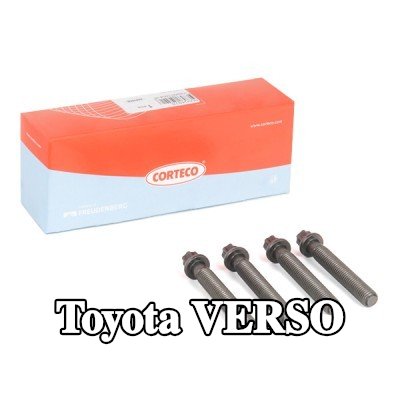 CORTECO مجموعة براغي، بكرة العمود المرفقي — Toyota Verso