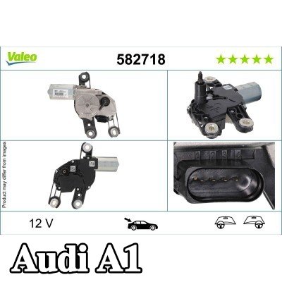 VALEO محرك المساحات الخلفي, 12V — Audi A1
