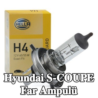 HELLA Far ampulü — Hyundai S-coupe