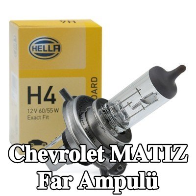 HELLA Far ampulü — Chevrolet Matiz