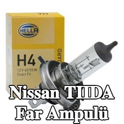 HELLA Far ampulü — 2012 Nissan Tiida