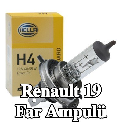 HELLA Far ampulü — Renault 19