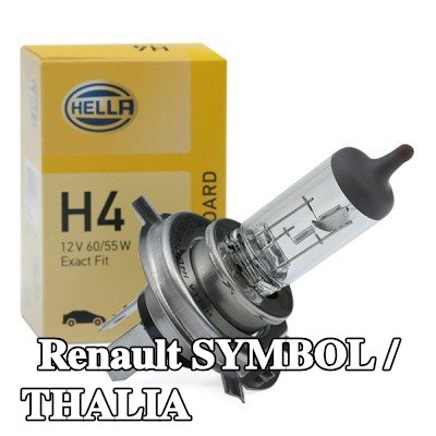HELLA لمبة المصباح الأمامي — Renault Symbol / Thalia