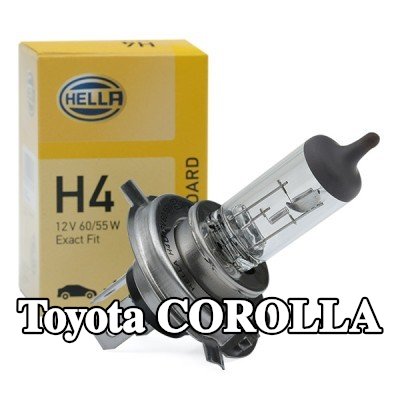 HELLA لمبة المصباح الأمامي — 2000 Toyota Corolla