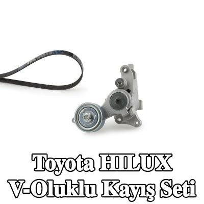 GATES V-Ribbed Kayış Seti Micro-V Kiti, Micro-V® Stretch Fit™ — 2012 Toyota Hilux