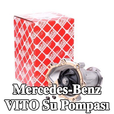 FEBI BILSTEIN Conta/sızdırmazlık elemanlı su pompası, manşonlu — 2000 Mercedes-Benz Vito