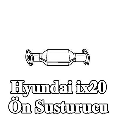 VEGAZ Ön Susturucu — Hyundai ix20